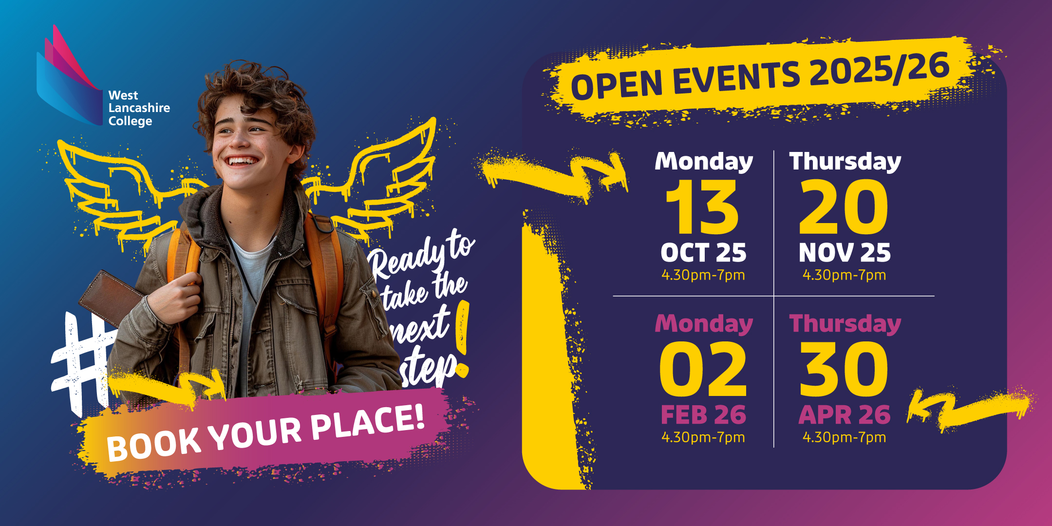 West Lancashire College invites community to upcoming Open Event