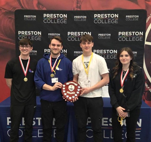 Competition success for West Lancashire College students