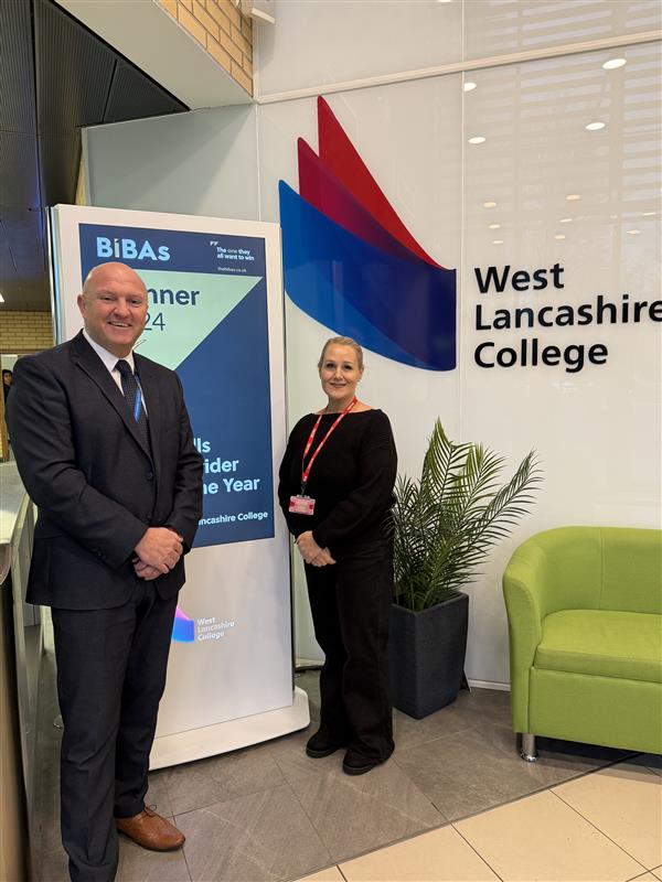 West Lancashire College hosts anti-violence campaigner, Alison Cope