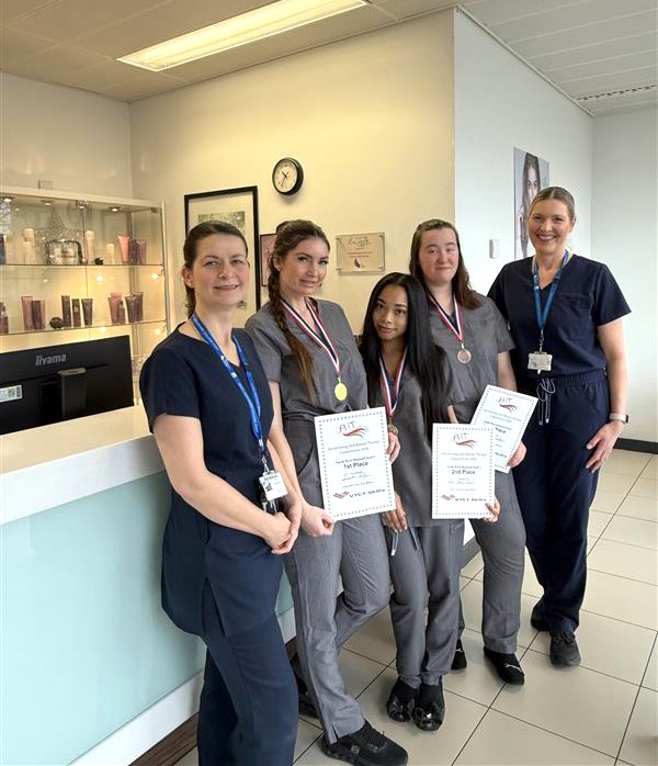 West Lancashire College students’ triumph at AHT competition