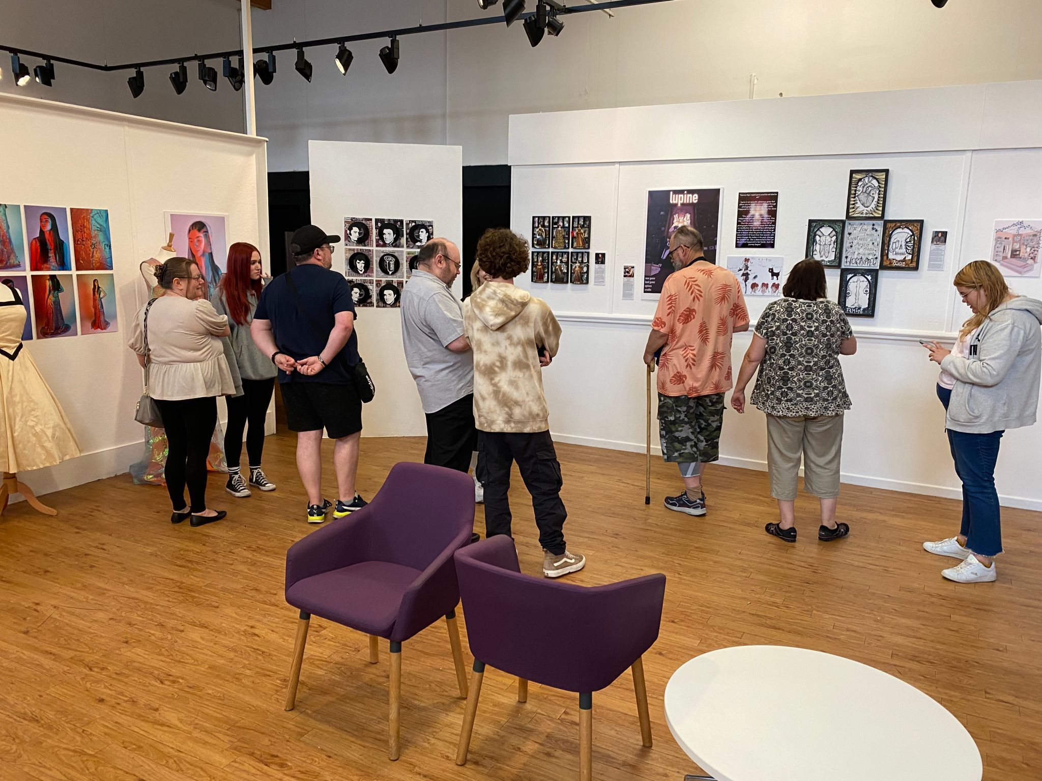 West Lancashire College Students Showcase Their Art At Local Gallery