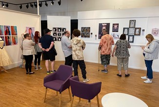 West Lancashire College Students Showcase Their Art At Local Gallery