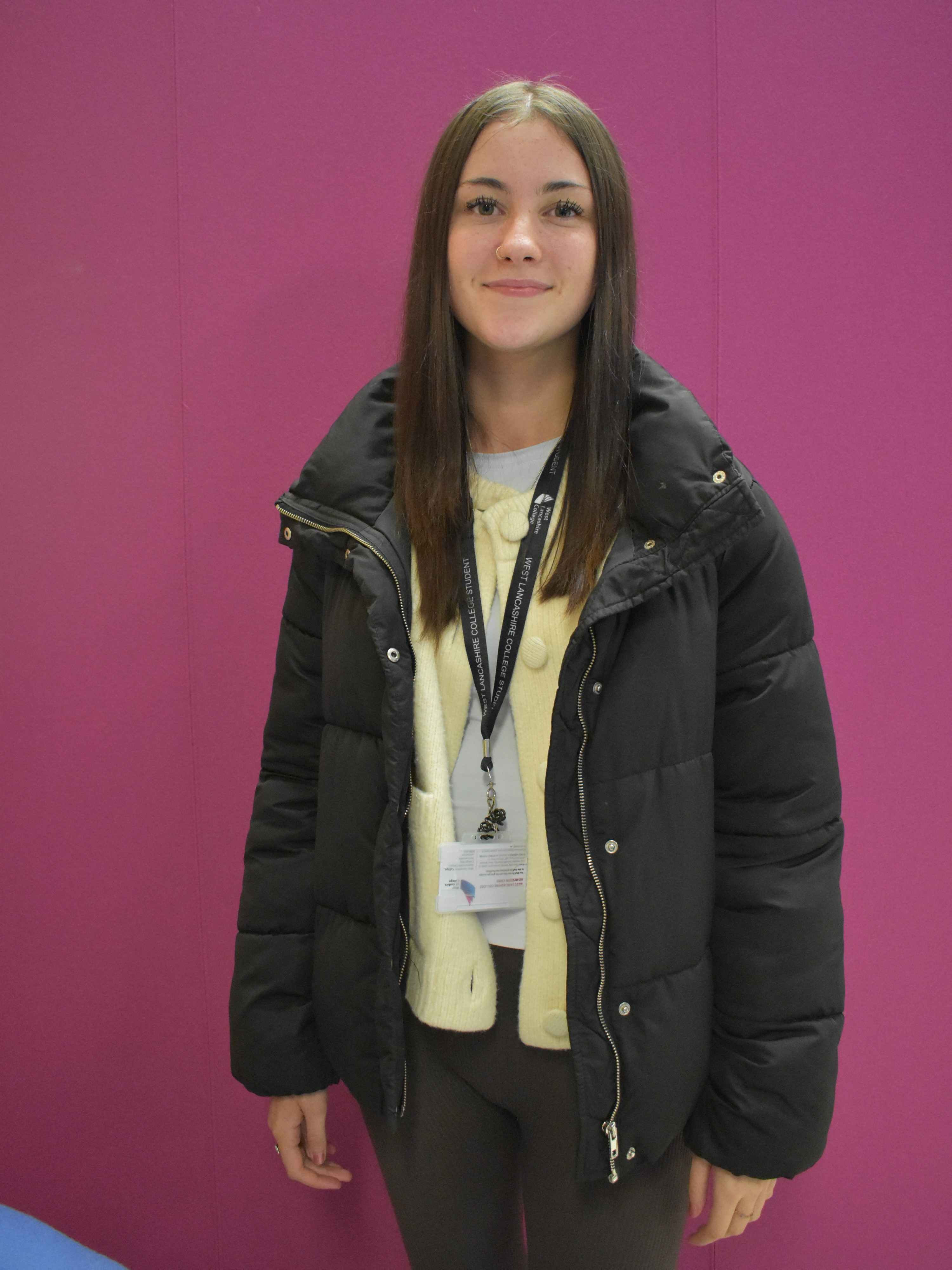 Chloe, Health and Social Care Student