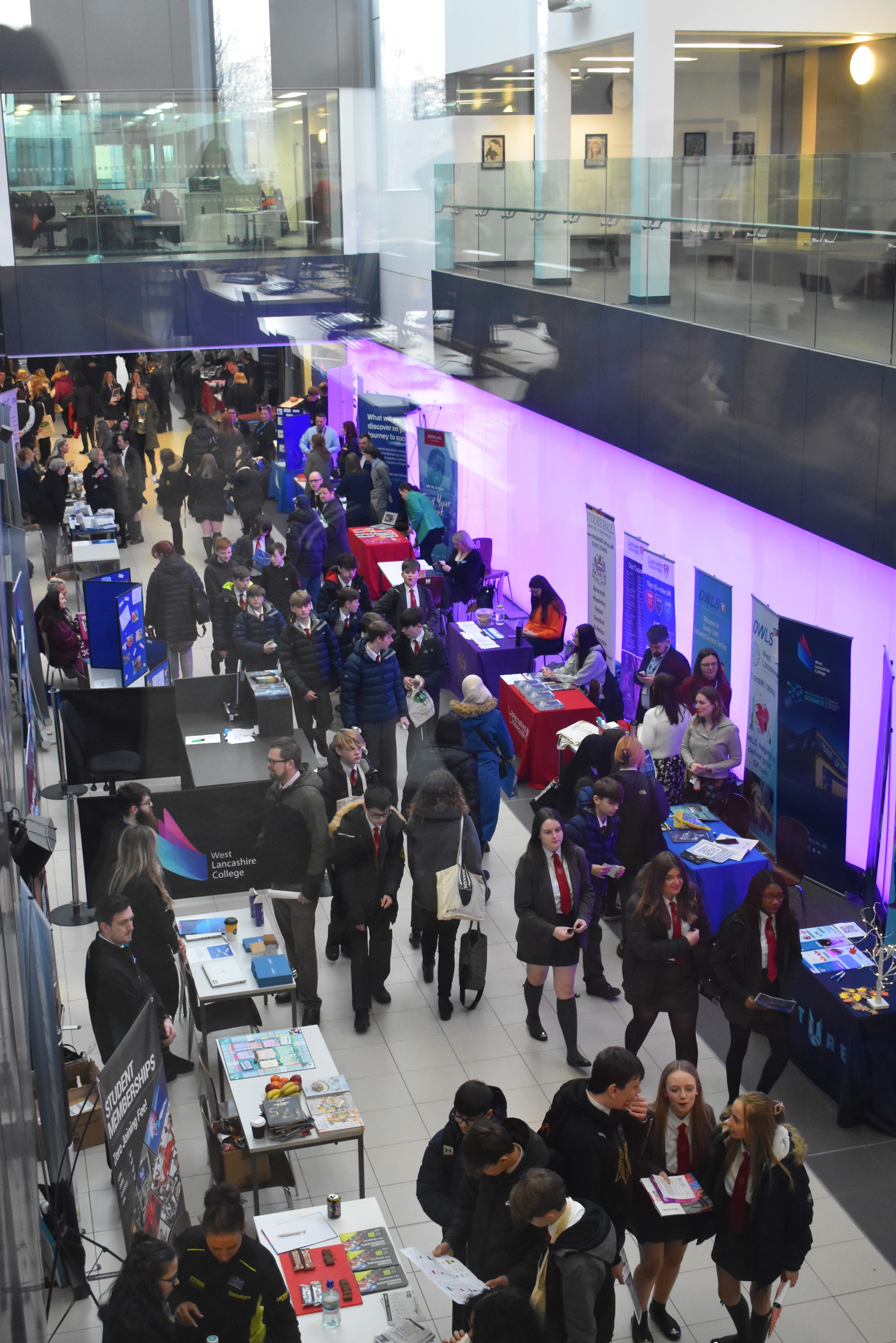 Careers Fair Held At West Lancashire College