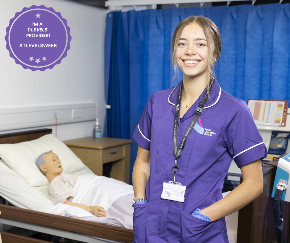 West Lancashire College celebrates T Level students this October!
