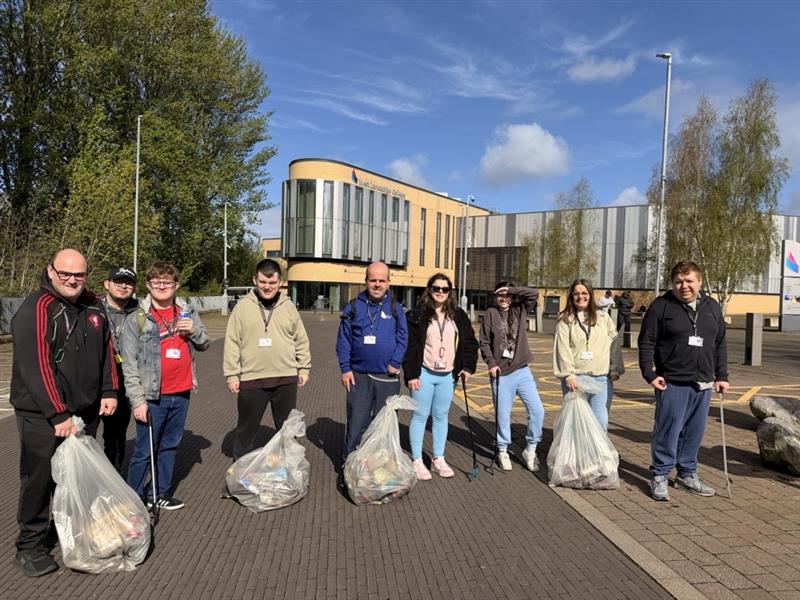 West Lancashire College students give back during NCG Community Week