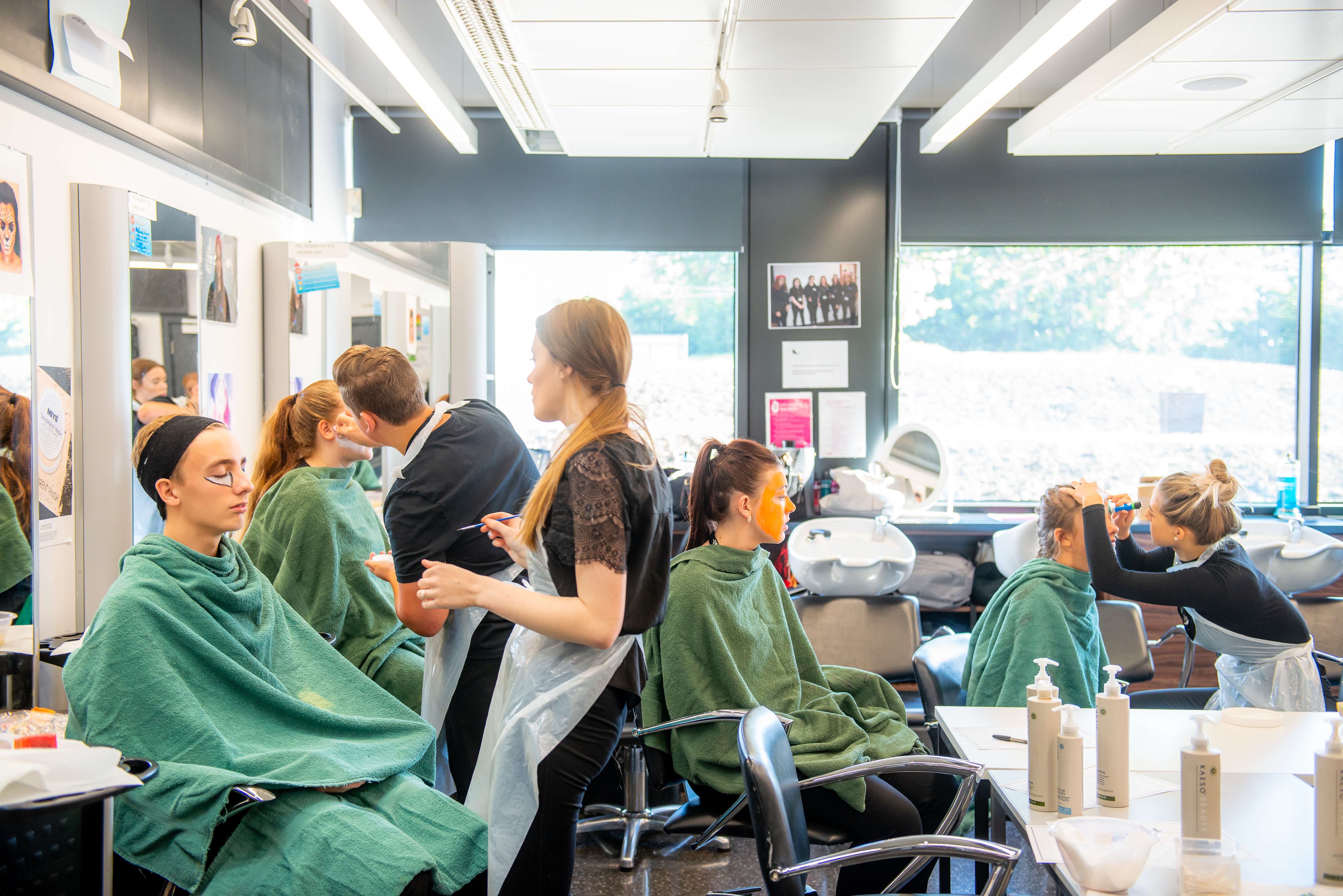 Beauty Therapy Students