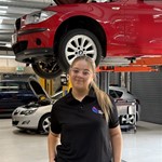 Niamh, Motor Vehicle Student