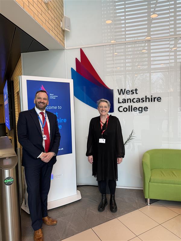 West Lancs College celebrates ‘Colleges Week 2026’ with a visit from Ashley Dalton MP