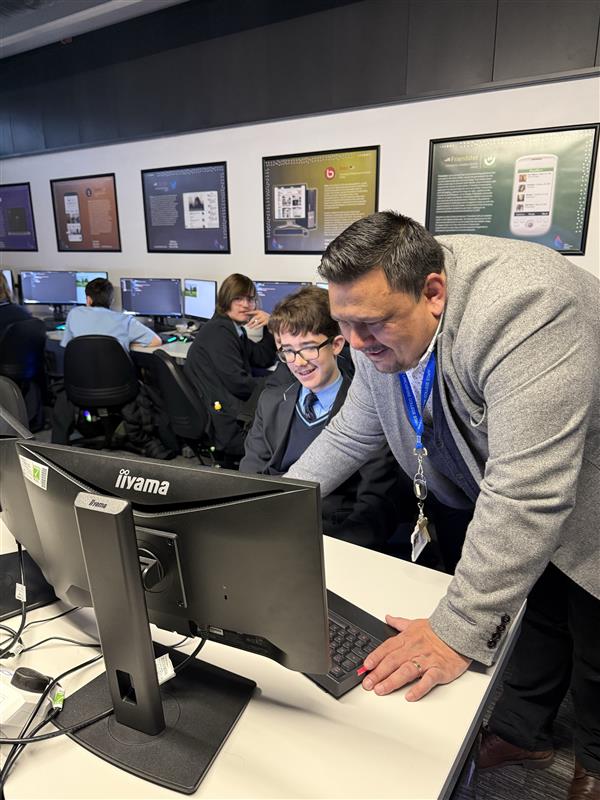 West Lancashire College students get taste of high-tech careers at Lancashire Cyber Education Week
