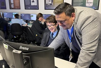 West Lancashire College students get taste of high-tech careers at Lancashire Cyber Education Week