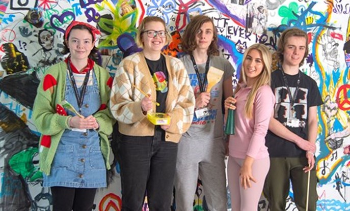 West Lancashire College Students Invite You To Their Identity Art Show