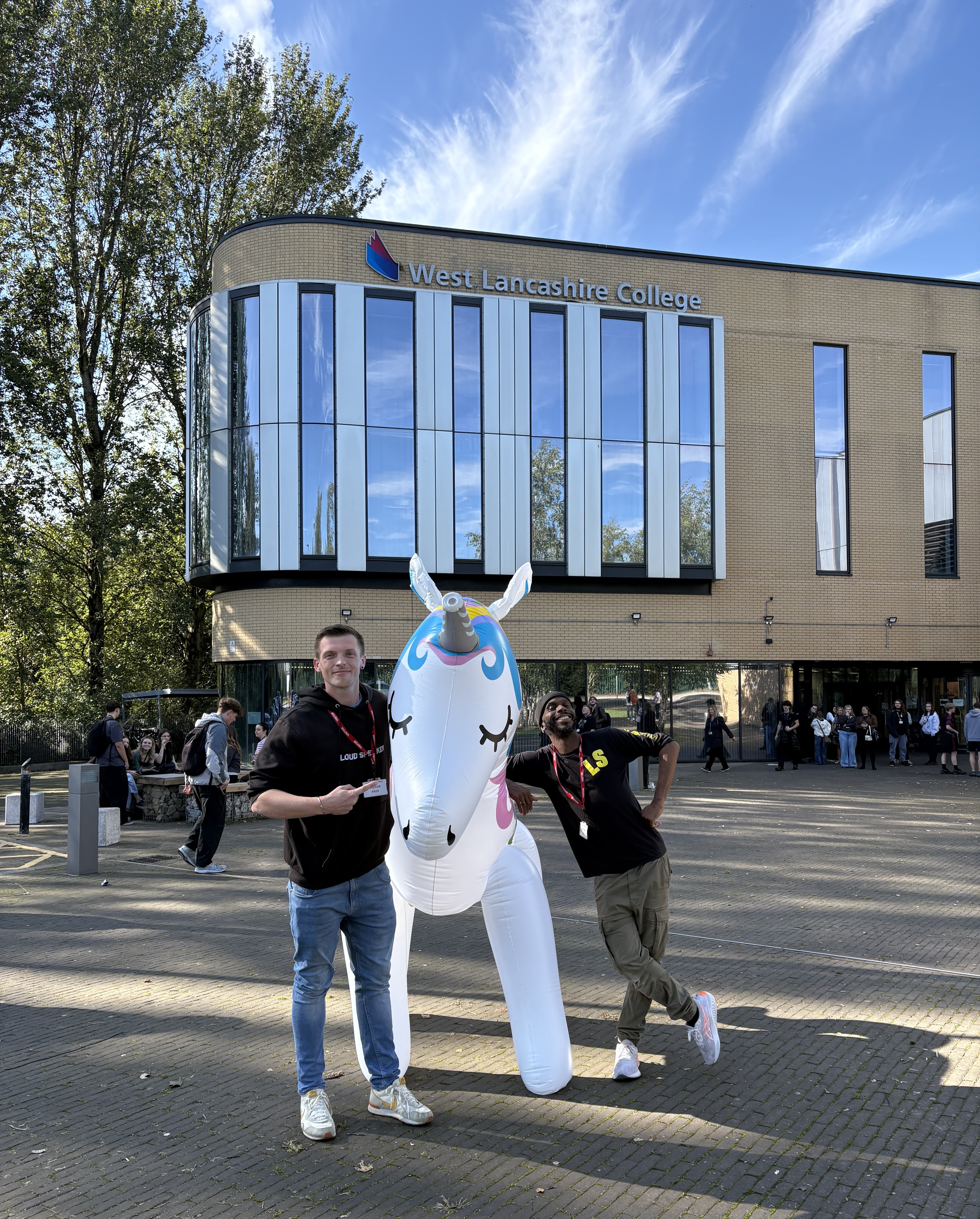 West Lancashire College students inspired by Loudspeaker Induction Workshops