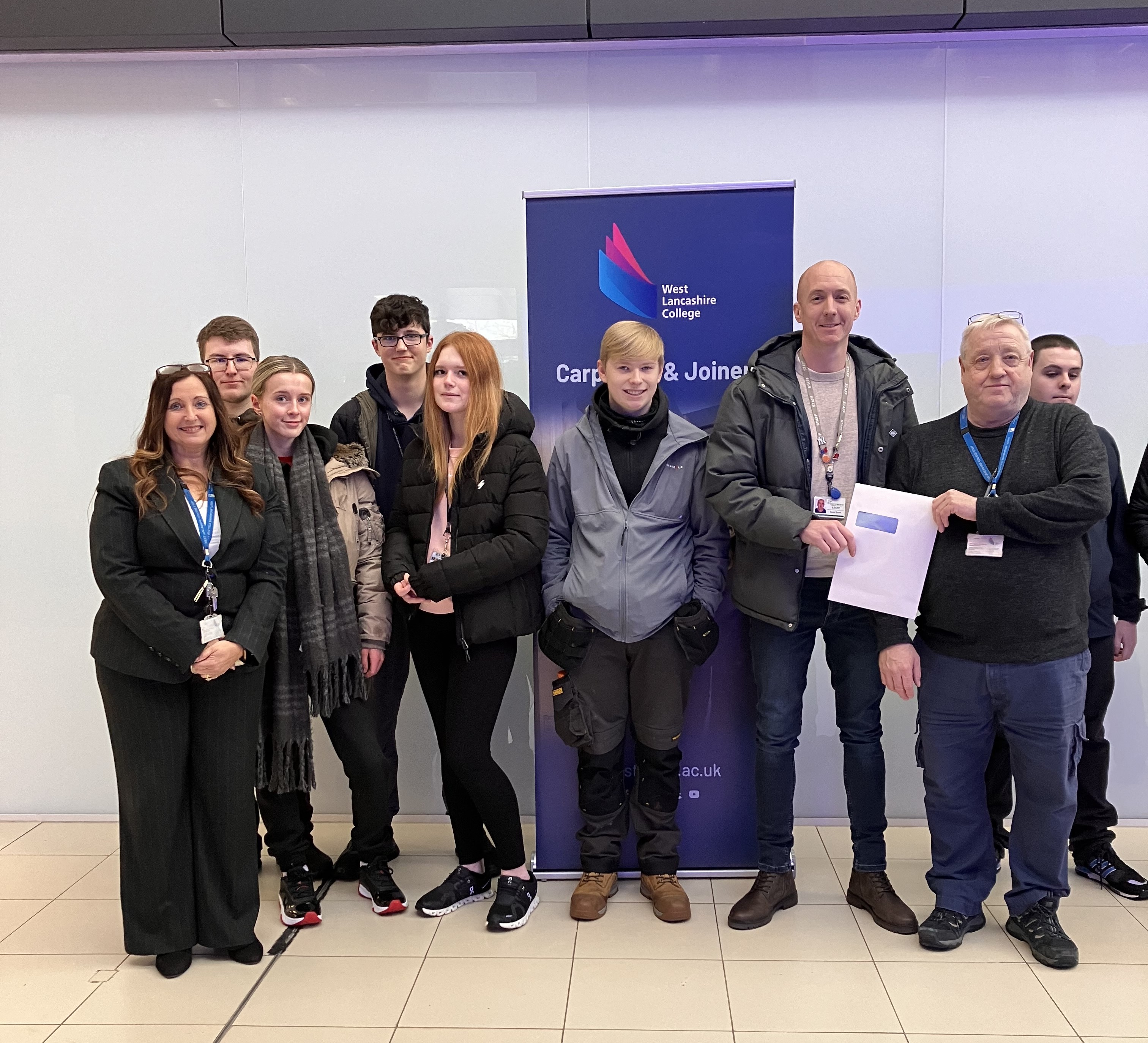 Birchwood Centre Receives Support From West Lancashire College